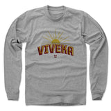 Mens Long Sleeve Heather Gray