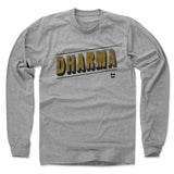 Mens Long Sleeve Heather Gray