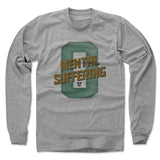 Mens Long Sleeve Heather Gray