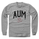 Mens Long Sleeve Heather Gray