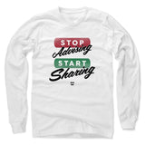 Mens Long Sleeve White