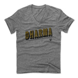 Mens Men's V-Neck Heather Gray