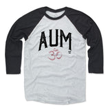 Mens Baseball T-Shirt Black / Ash