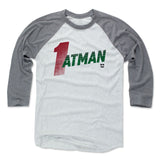 Mens Baseball T-Shirt Heather Gray / Ash