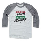 Mens Baseball T-Shirt Heather Gray / Ash