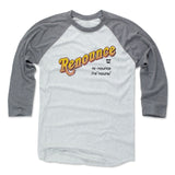 Mens Baseball T-Shirt Heather Gray / Ash