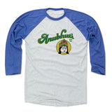 Mens Baseball T-Shirt Royal / Ash