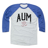 Mens Baseball T-Shirt Royal / Ash