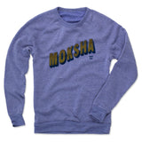 Mens Crew Sweatshirt Pacific Blue