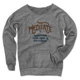 Womens Maniac Sweatshirt Gray