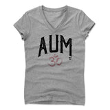 Womens Women's V-Neck Athletic Gray