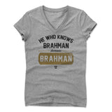 Womens Women's V-Neck Athletic Gray