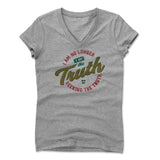 Womens Women's V-Neck Athletic Gray