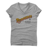 Womens Women's V-Neck Athletic Gray