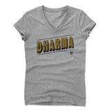 Womens Women's V-Neck Athletic Gray