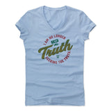 Womens Women's V-Neck Baby Blue