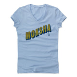 Womens Women's V-Neck Baby Blue