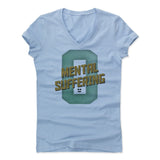 Womens Women's V-Neck Baby Blue