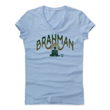 Womens Women's V-Neck Baby Blue