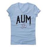 Womens Women's V-Neck Baby Blue