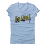 Womens Women's V-Neck Baby Blue