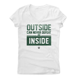 Womens Women's V-Neck White