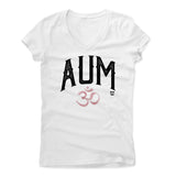 Womens Women's V-Neck White