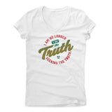 Womens Women's V-Neck White