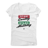 Womens Women's V-Neck White